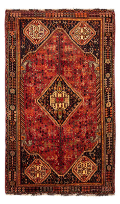 Perser Rug - Nomadic - 268 x 157 cm - dark red