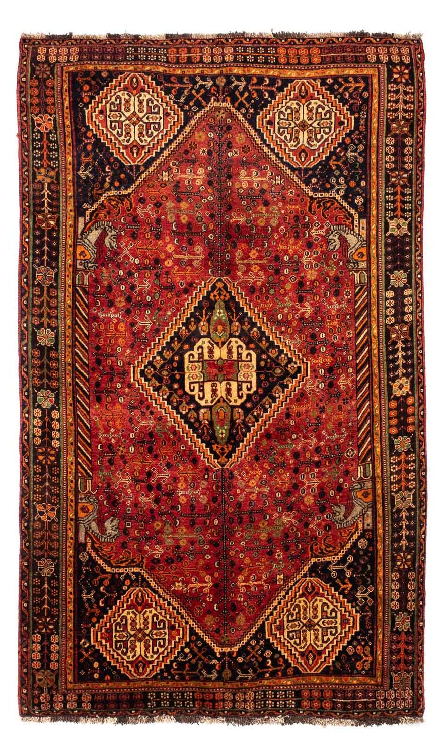 Perser Rug - Nomadic - 268 x 157 cm - dark red