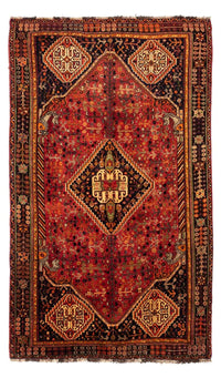 Perser Rug - Nomadic - 268 x 157 cm - dark red