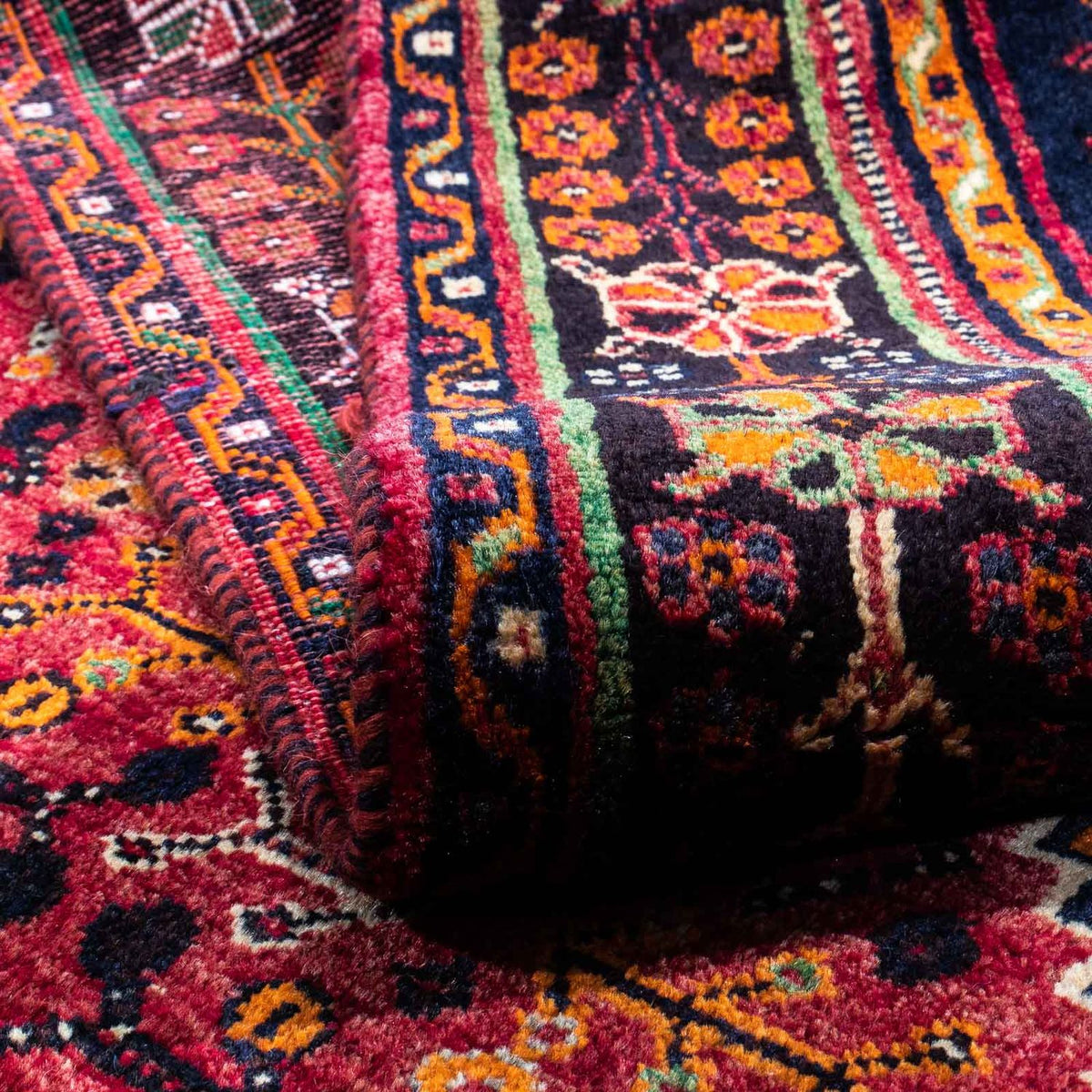 Perser Rug - Nomadic - 268 x 157 cm - dark red