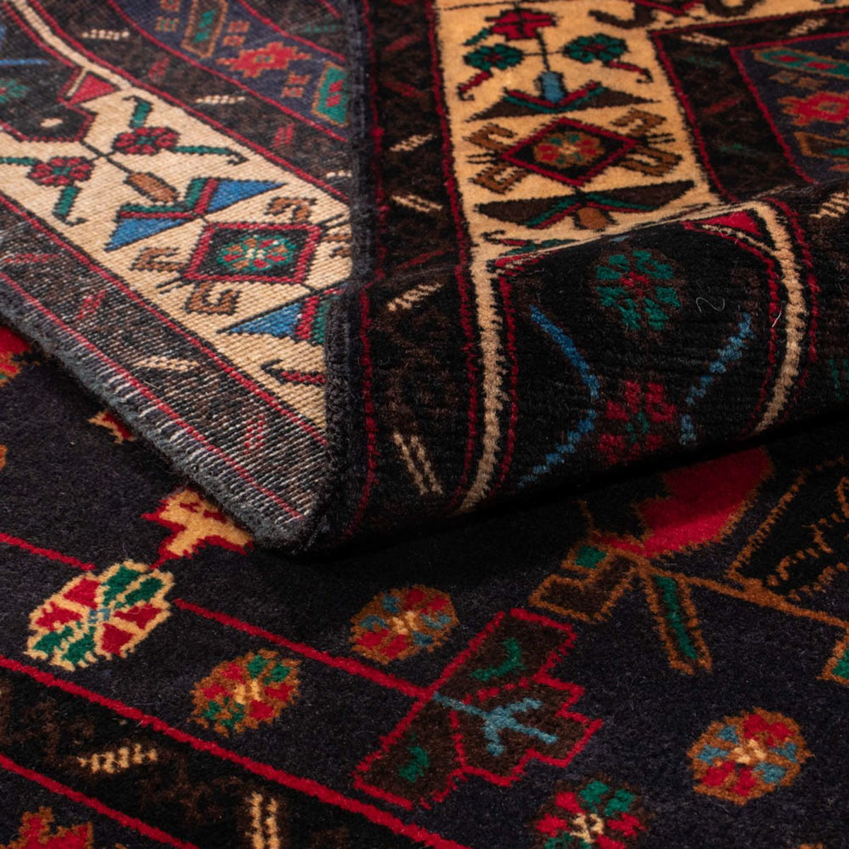 Belutsch Rug - 180 x 115 cm - dark blue