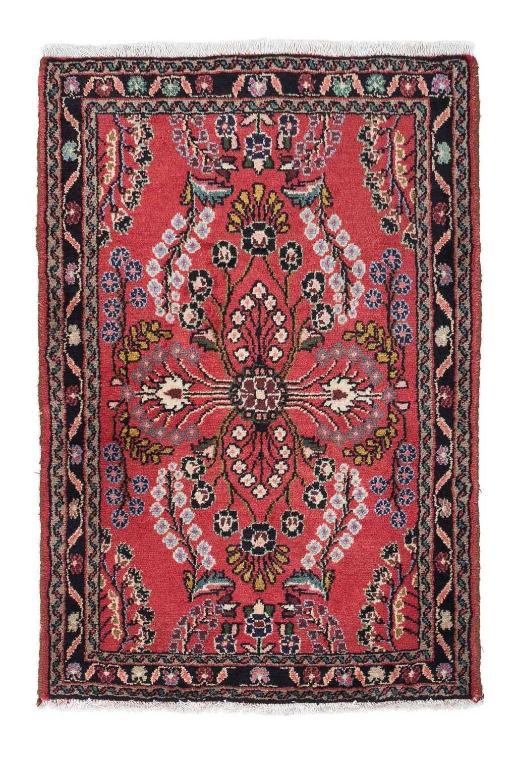 Perser Rug - Nomadic - 120 x 81 cm - red