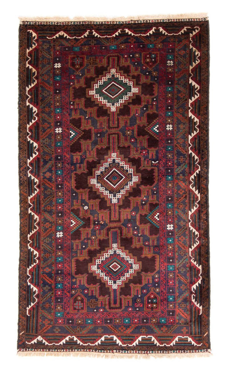 Runner Belutsch Rug - 194 x 105 cm - rust