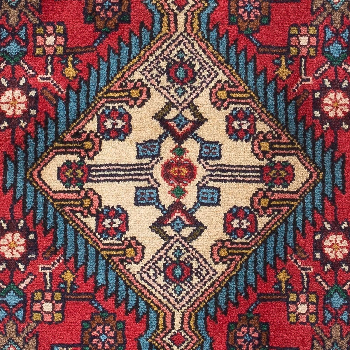 Perser Rug - Nomadic - 126 x 87 cm - red