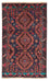 Runner Belutsch Rug - 194 x 108 cm - dark red