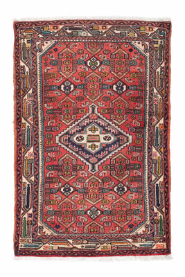 Perser Rug - Nomadic - 103 x 83 cm - red