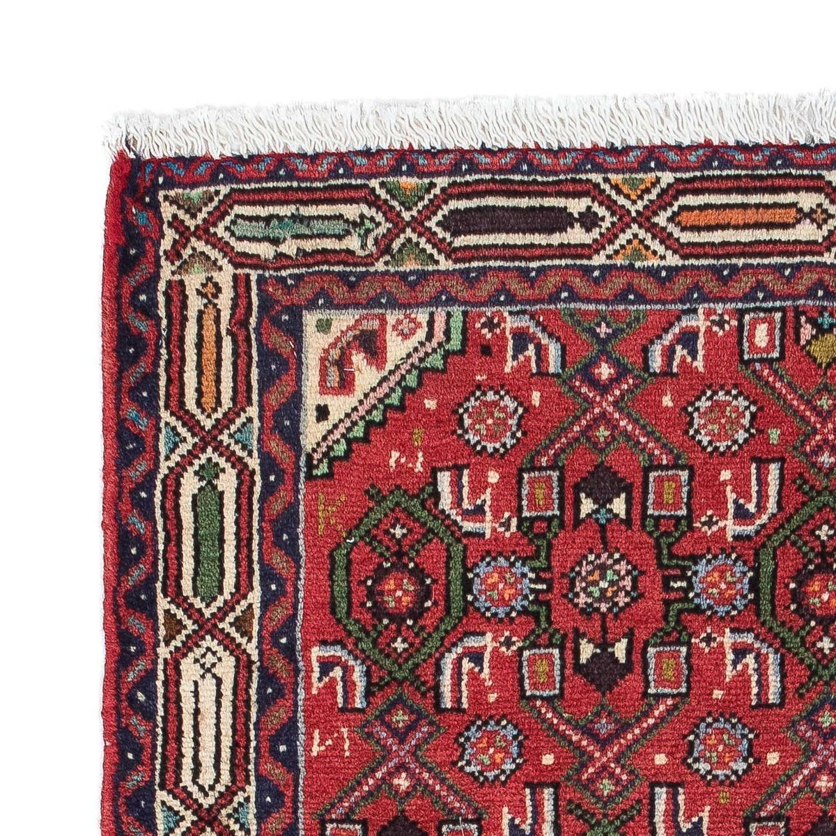 Perser Rug - Nomadic - 122 x 80 cm - red