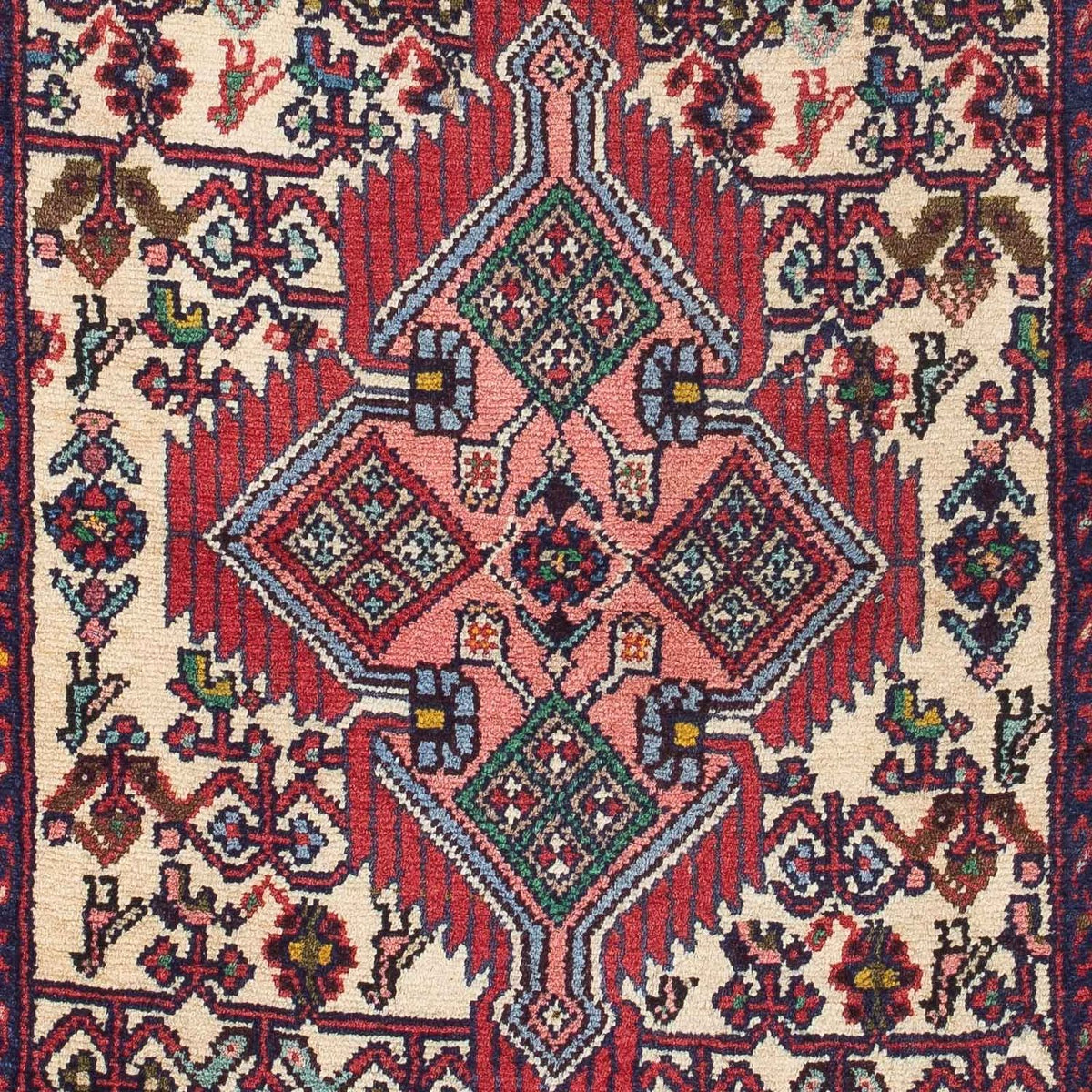 Perser Rug - Nomadic - 126 x 75 cm - beige