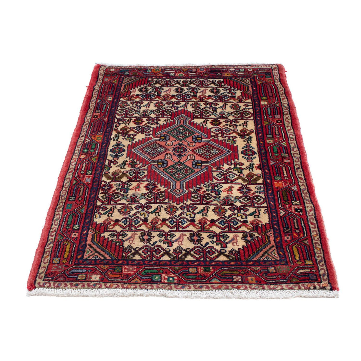 Perser Rug - Nomadic - 126 x 75 cm - beige