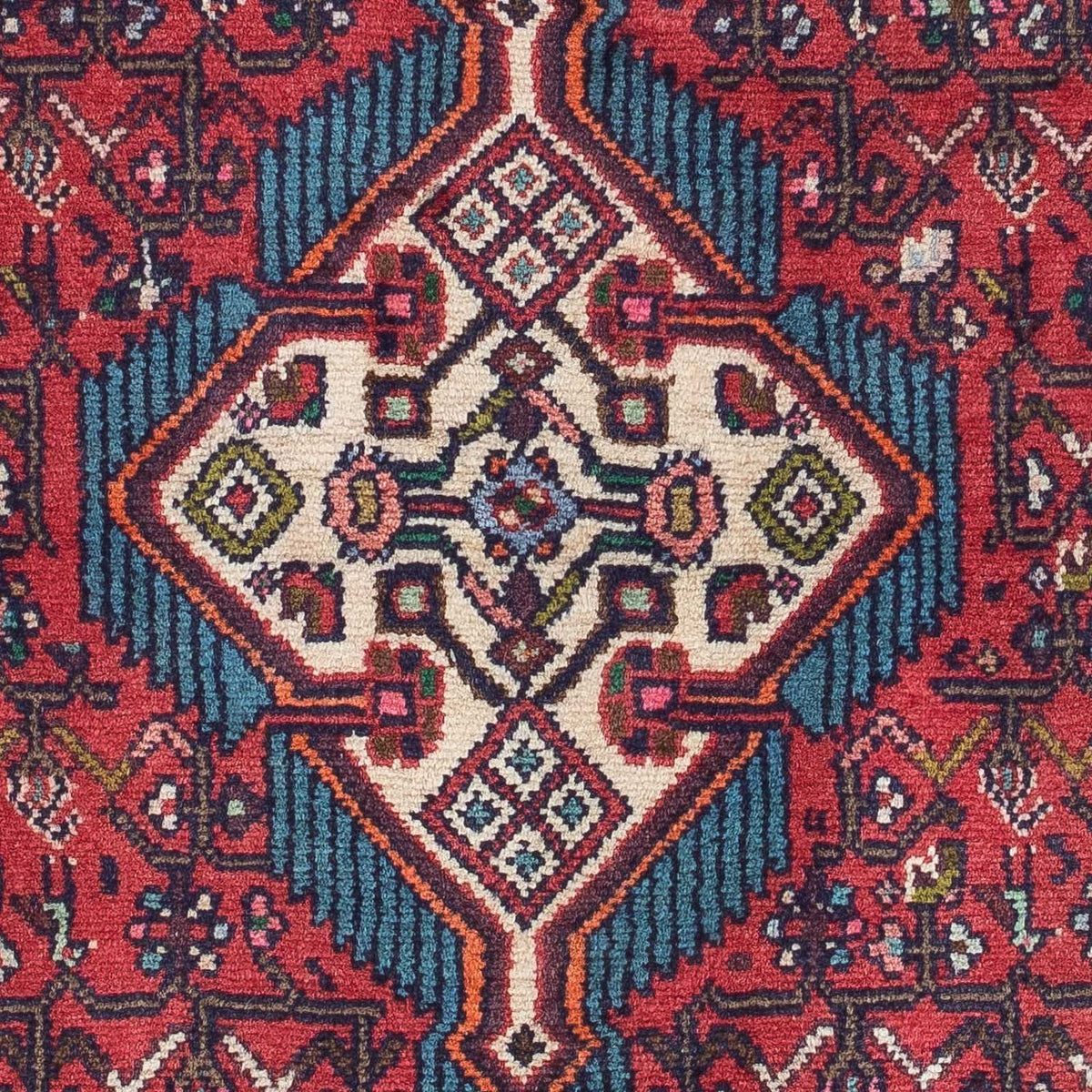 Perser Rug - Nomadic - 127 x 79 cm - red