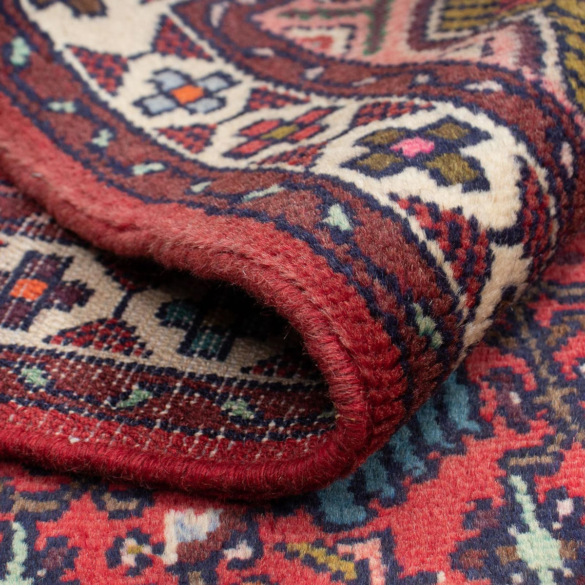 Perser Rug - Nomadic - 127 x 79 cm - red