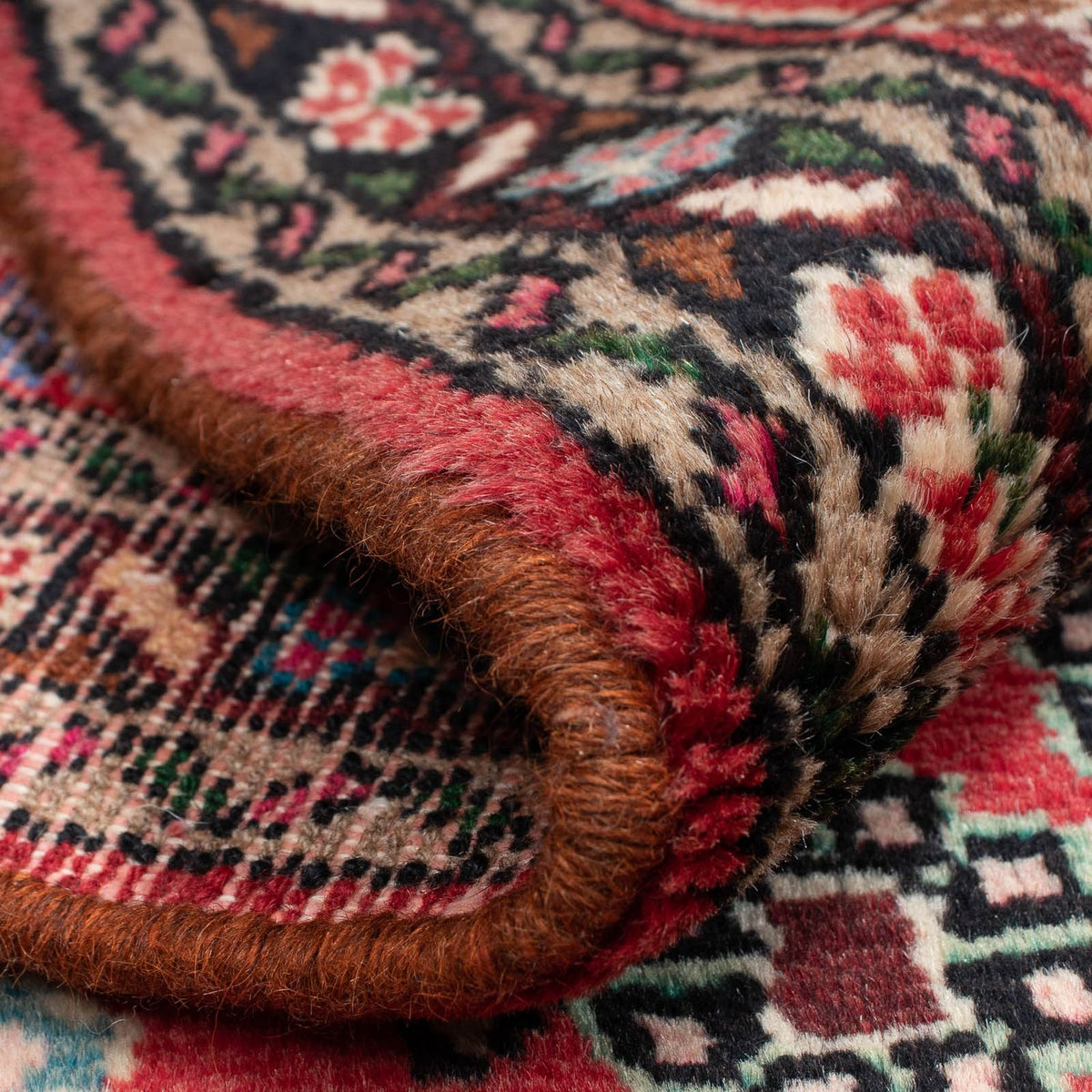 Perser Rug - Nomadic - 133 x 81 cm - red