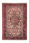Hosseinabad Rug 84x125cm - Persian Rugs - Rectangle / Beige / 84 x 125 cm Rectangle
