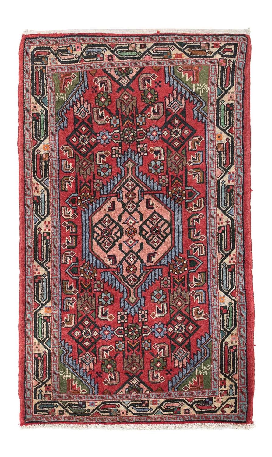 Perser Rug - Nomadic - 127 x 76 cm - red
