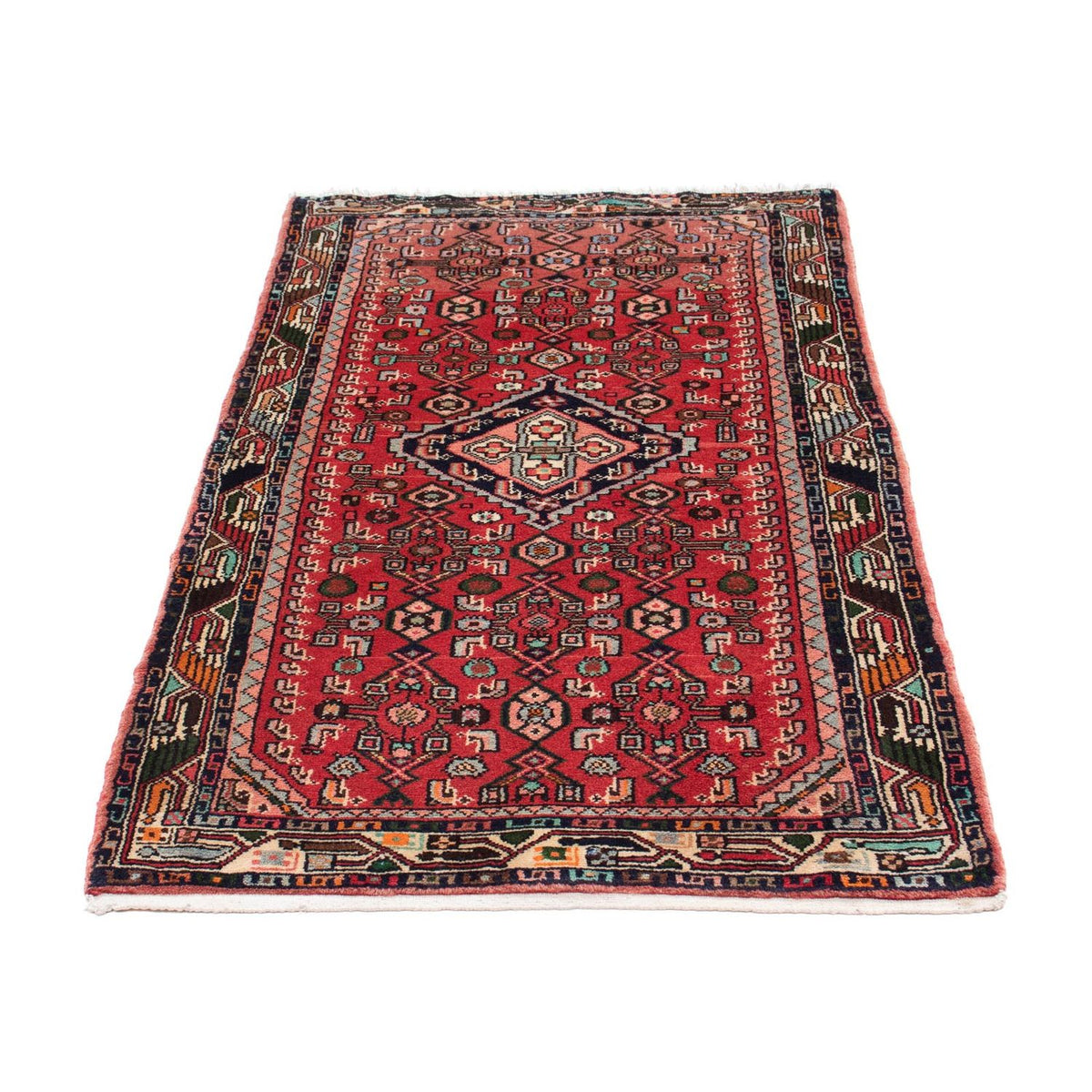 Perser Rug - Nomadic - 152 x 82 cm - red