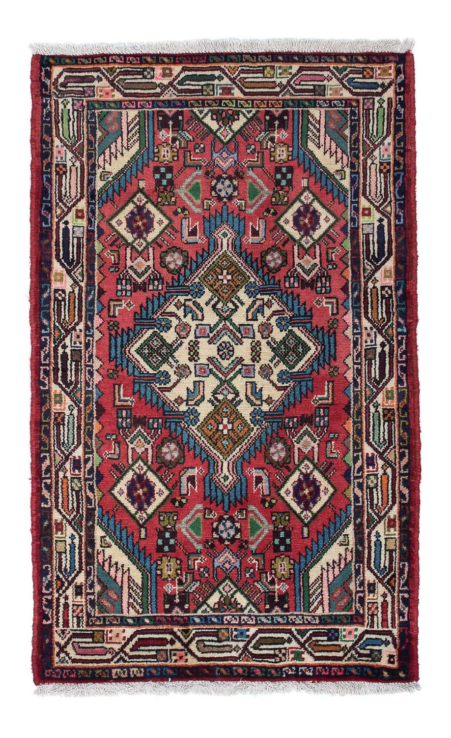 Perser Rug - Nomadic - 125 x 77 cm - red