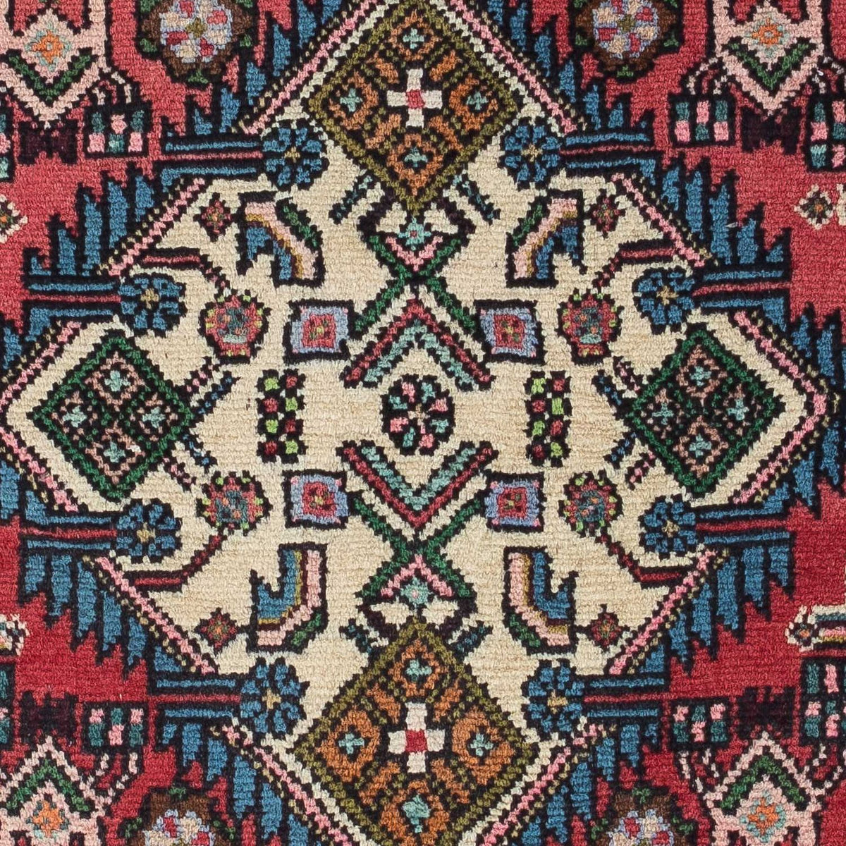 Perser Rug - Nomadic - 125 x 77 cm - red