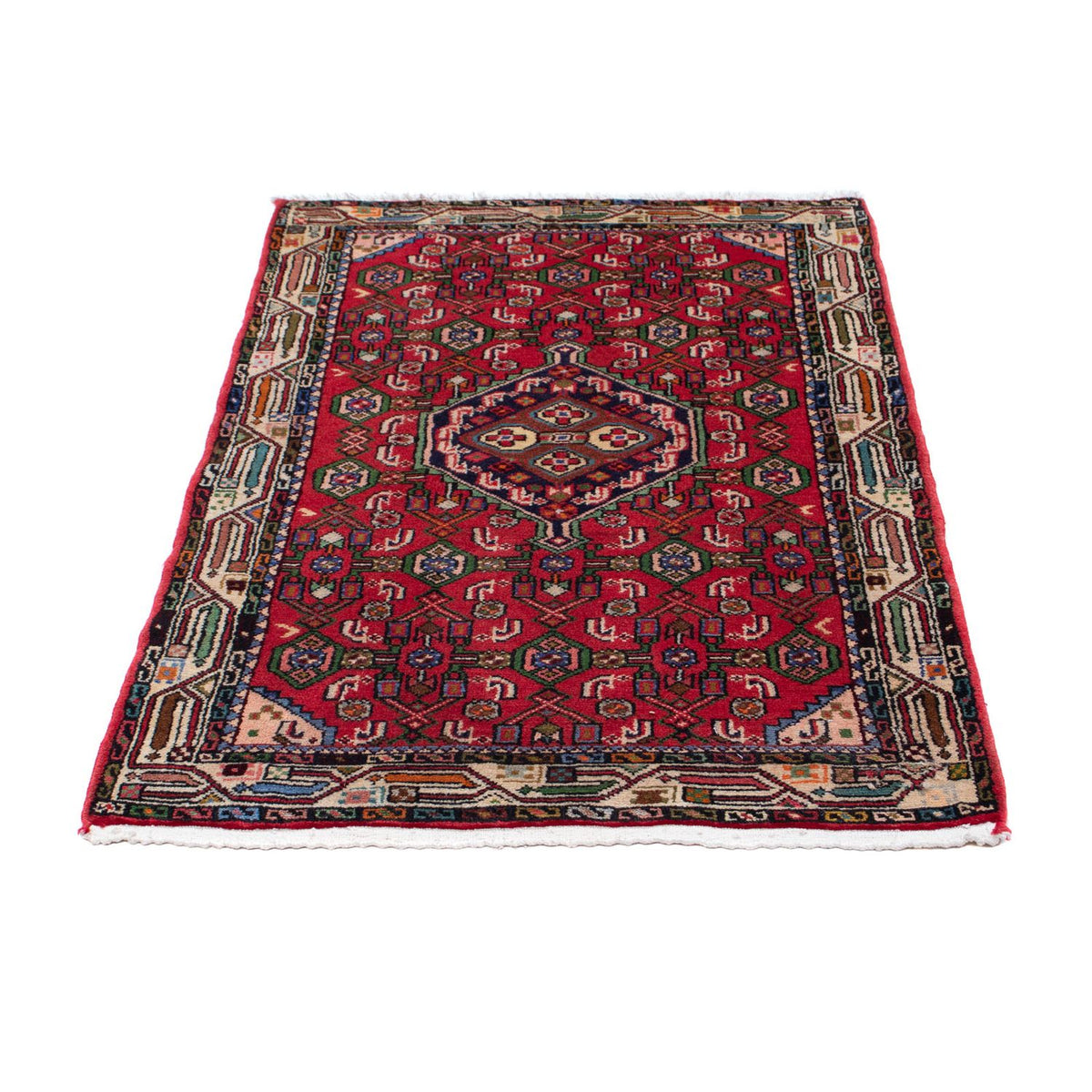 Perser Rug - Nomadic - 124 x 78 cm - red