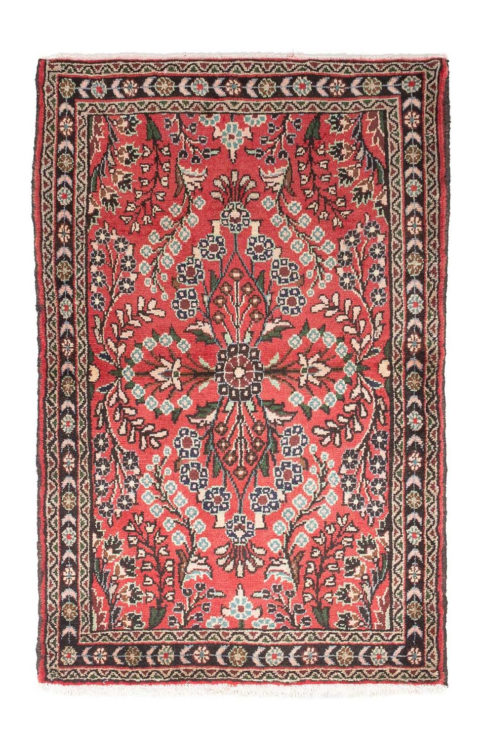 Perser Rug - Nomadic - 133 x 85 cm - light red