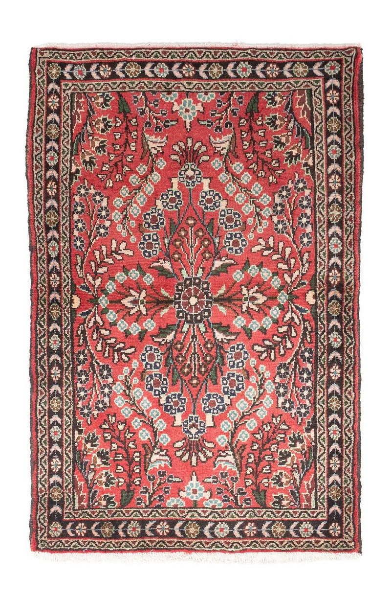 Perser Rug - Nomadic - 133 x 85 cm - light red