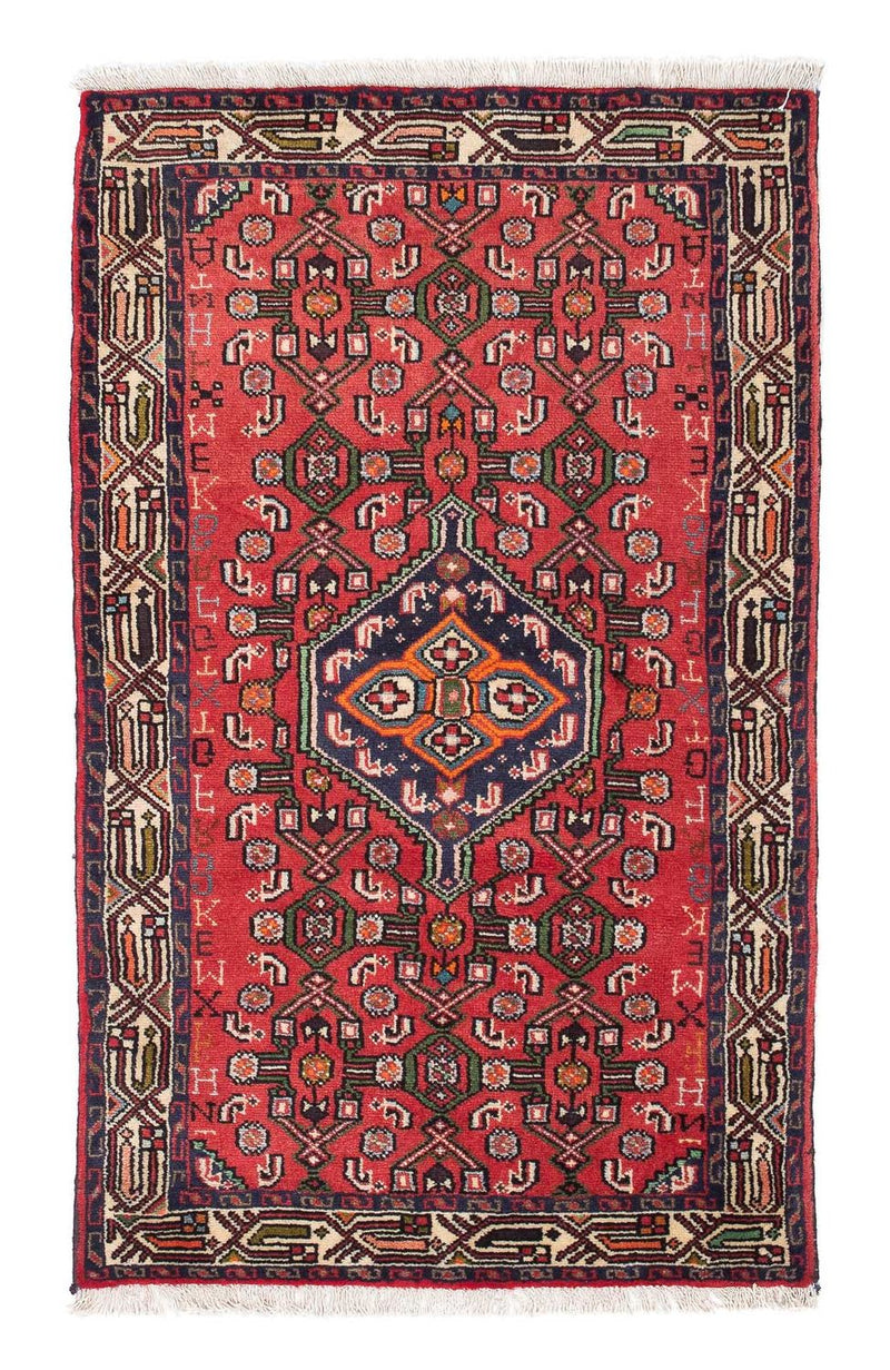 Perser Rug - Nomadic - 132 x 77 cm - red
