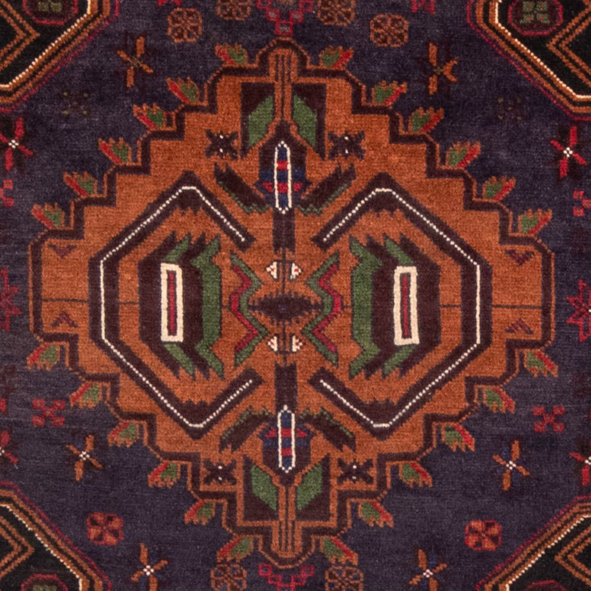 Belutsch Rug - 196 x 111 cm - dark blue