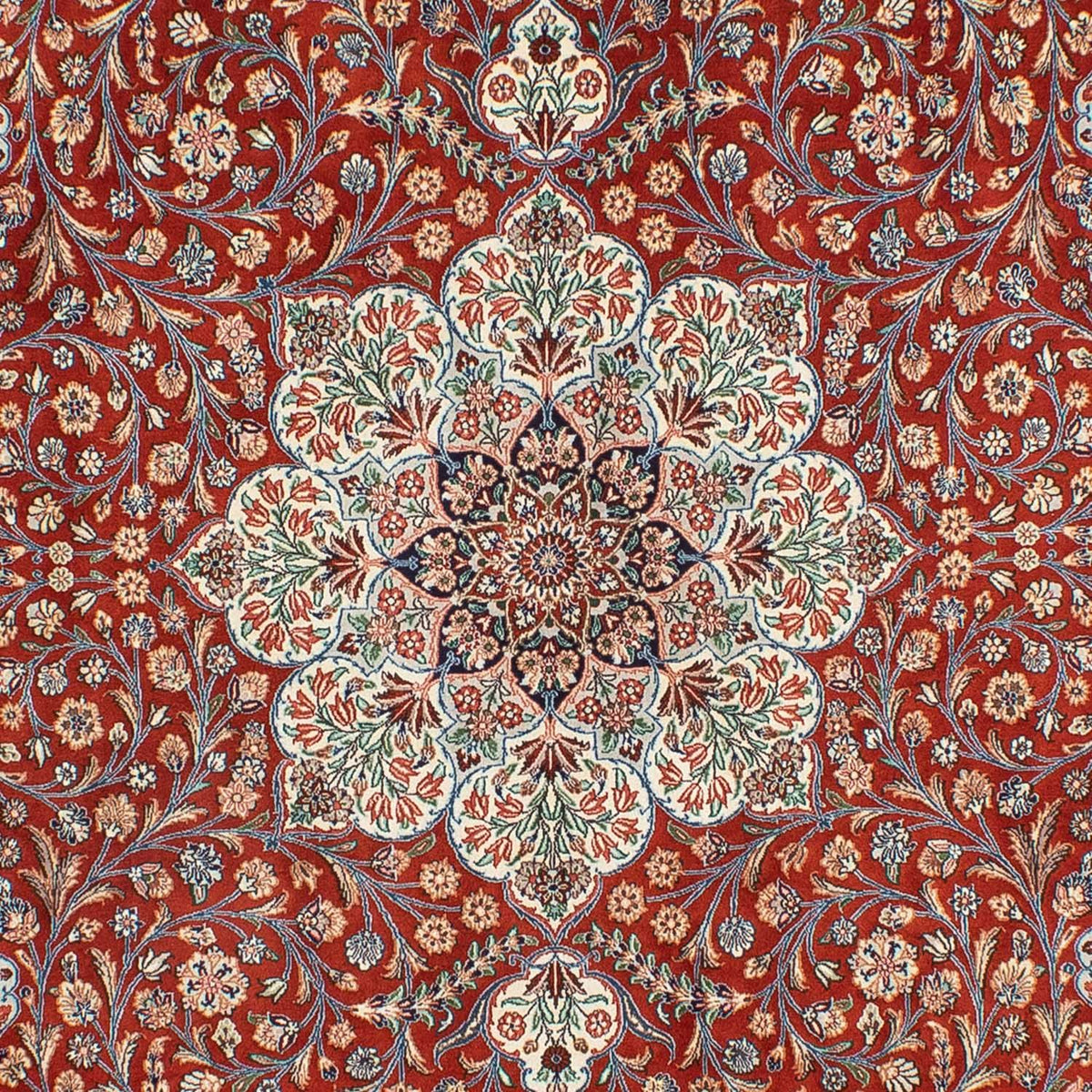 Perser Rug - Ghom - 274 x 209 cm - red