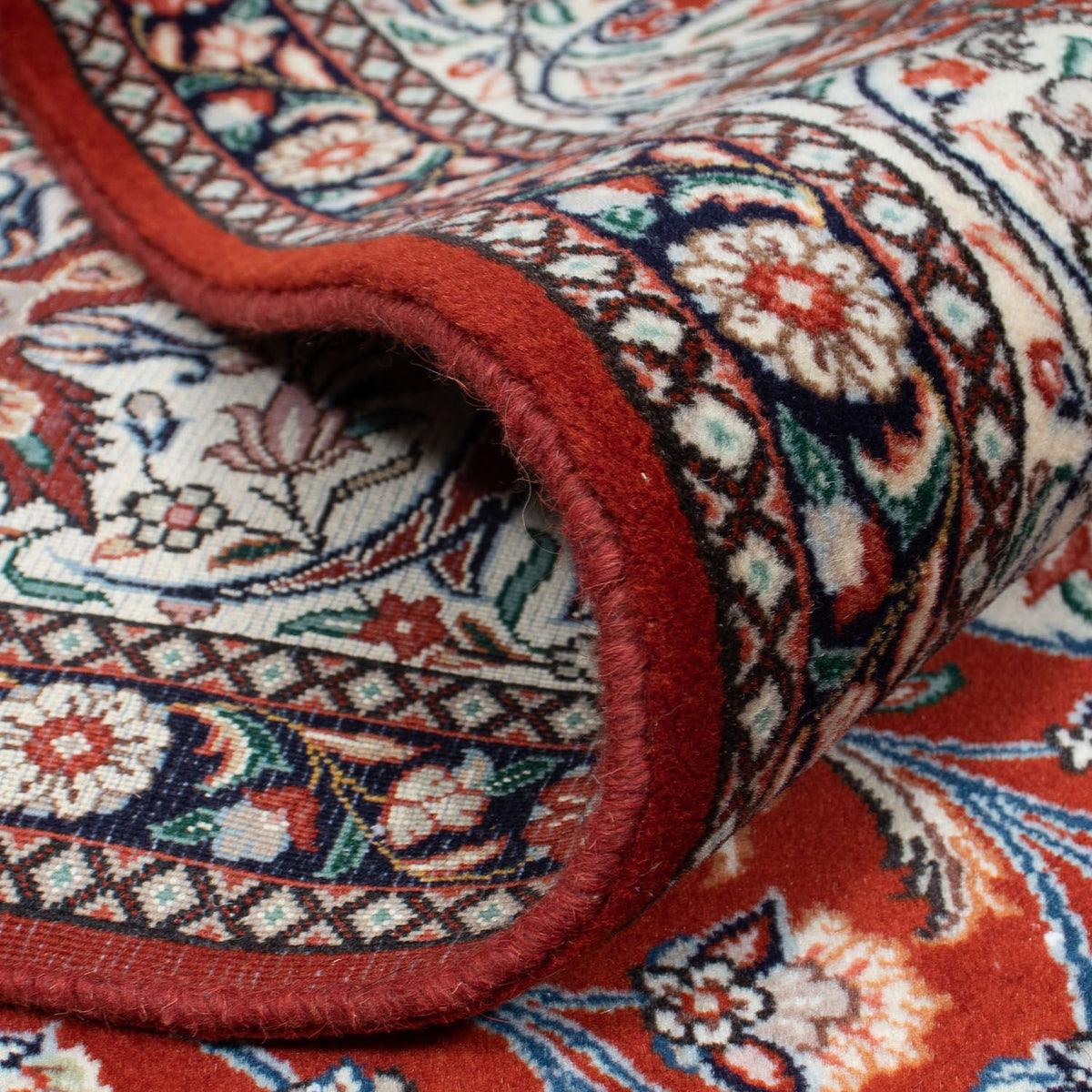 Perser Rug - Ghom - 274 x 209 cm - red