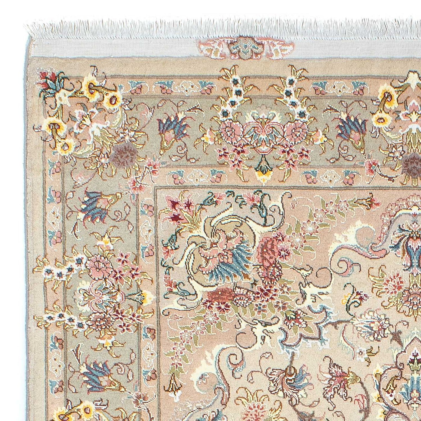 Tabriz - 50 Raj Rug 210x150cm - Persian Rugs