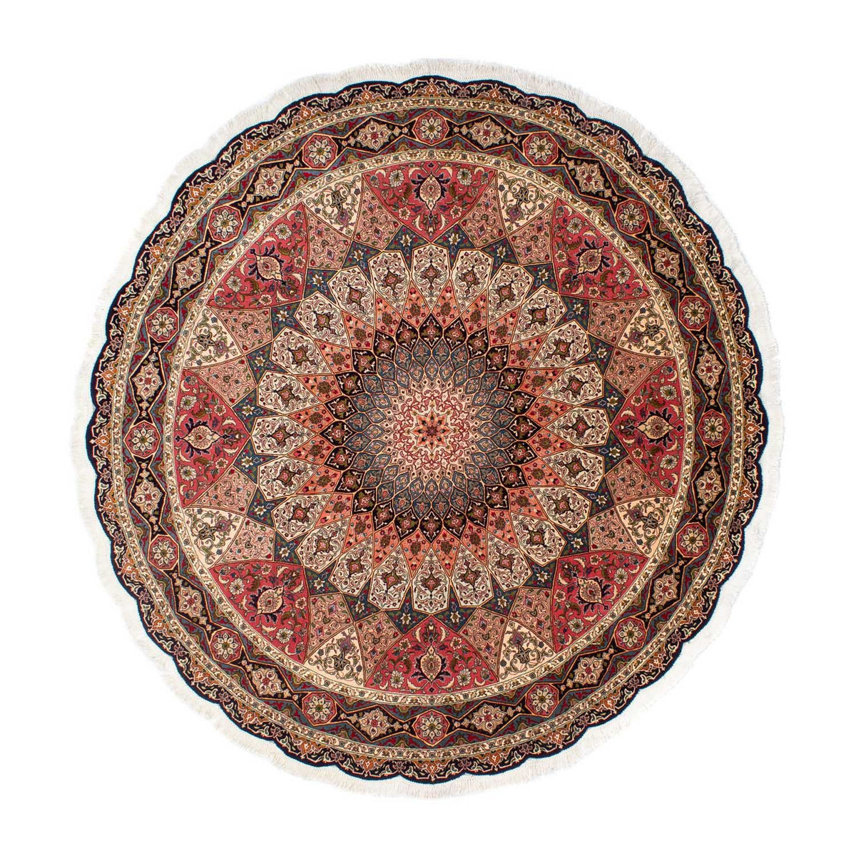 Perser Rug - Tabriz - Royal round  - 250 x 250 cm - multicolored