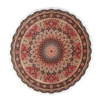 Tabriz - 50 Raj Rug 250x250cm - Persian Rugs