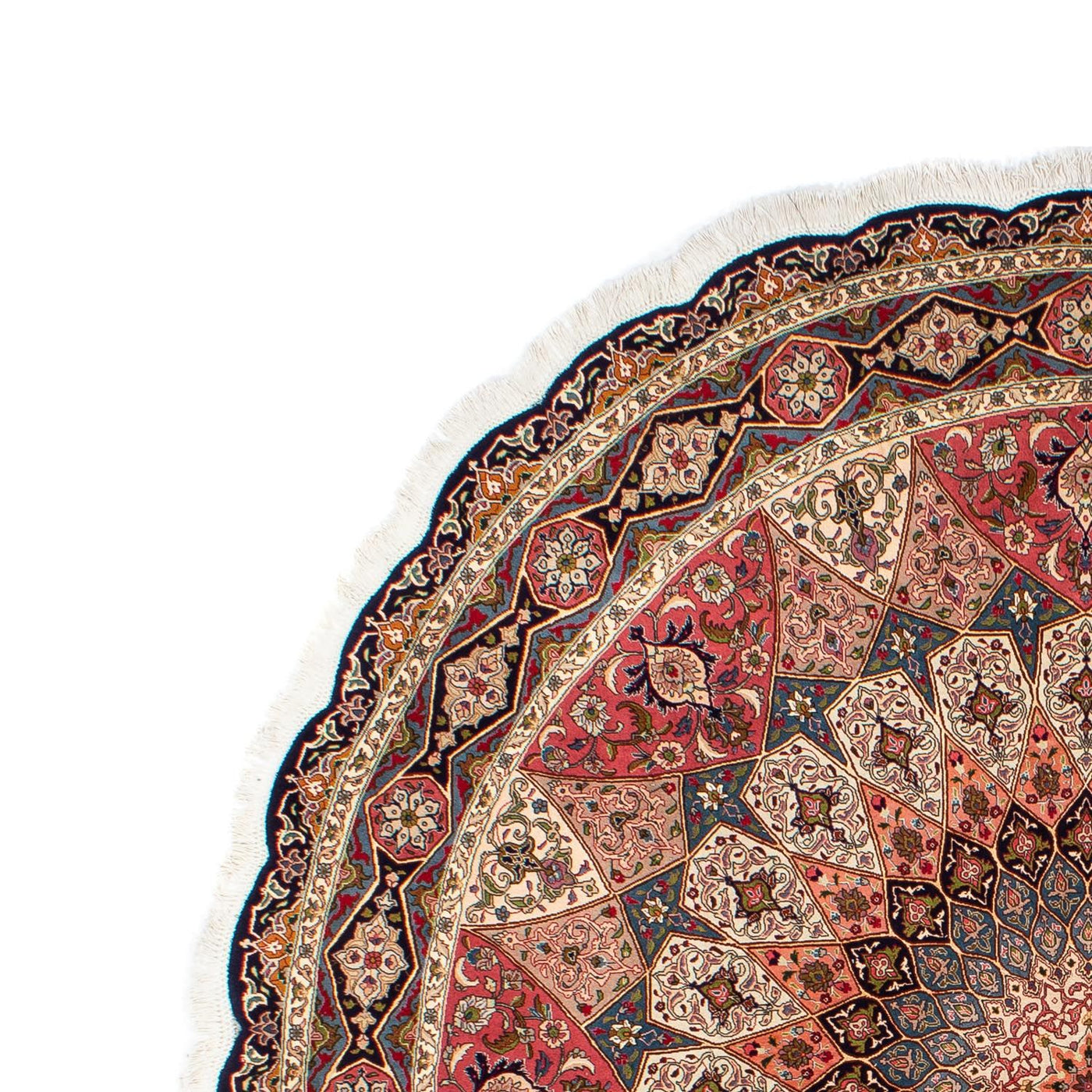 Tabriz - 50 Raj Rug 250x250cm - Persian Rugs