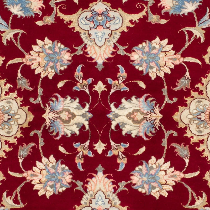 Runner Perser Rug - Tabriz - Royal - 213 x 83 cm - dark red