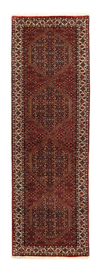Runner Perser Rug - Bidjar - 292 x 84 cm - dark red