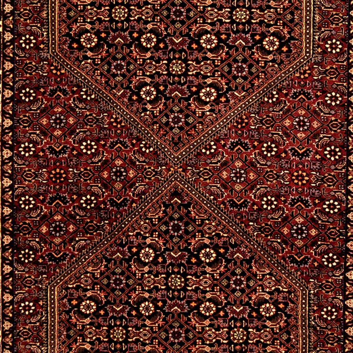 Runner Perser Rug - Bidjar - 292 x 84 cm - dark red