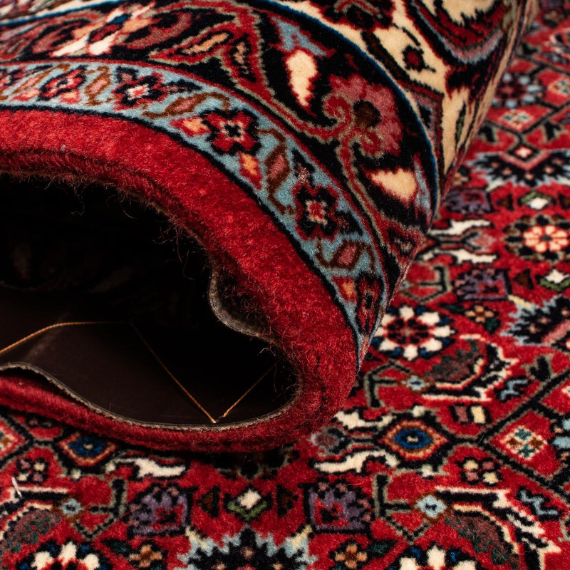 Perser Rug - Bidjar - 242 x 203 cm - dark red