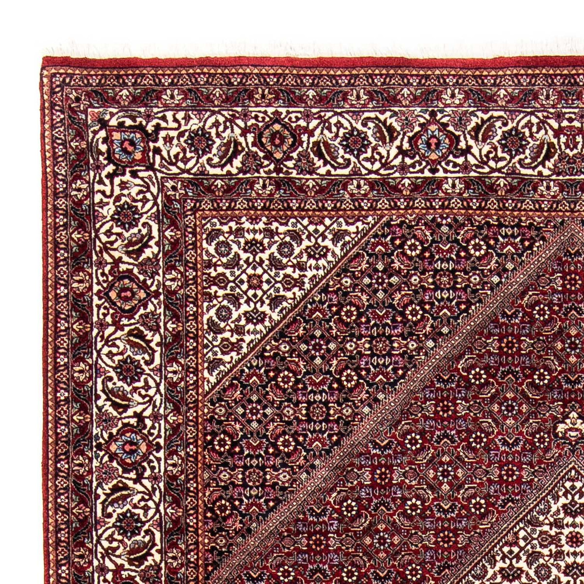 Perser Rug - Bidjar - 238 x 171 cm - dark red
