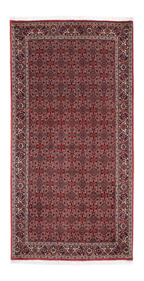 Runner Perser Rug - Bidjar - 204 x 99 cm - red