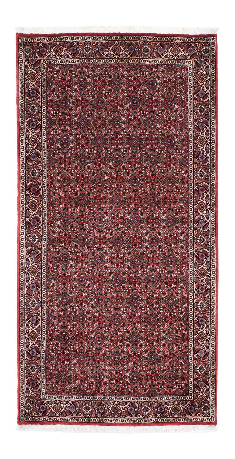 Runner Perser Rug - Bidjar - 204 x 99 cm - red