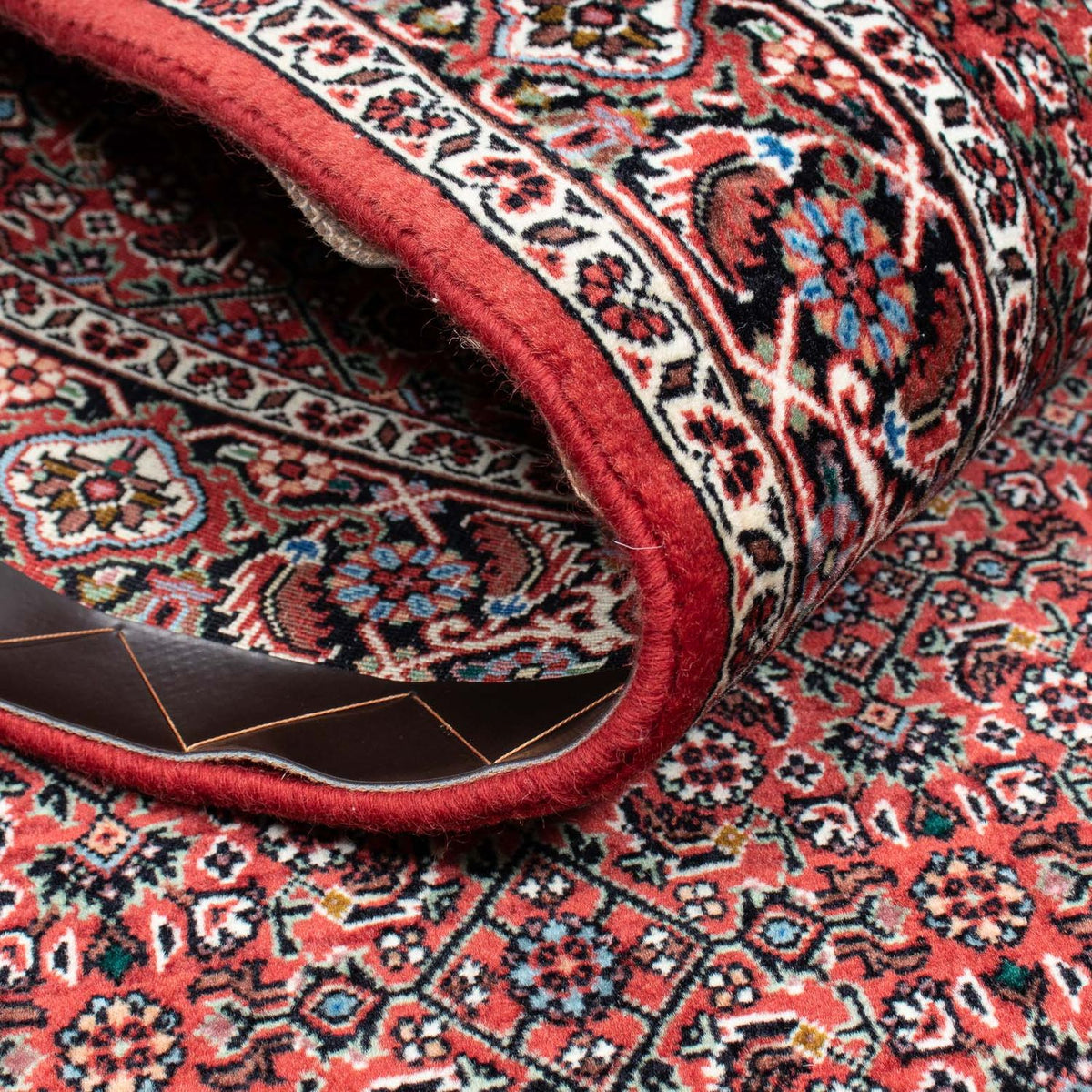 Runner Perser Rug - Bidjar - 204 x 99 cm - red