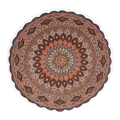 Tabriz - 50 Raj Rug 150x150cm - Persian Rugs