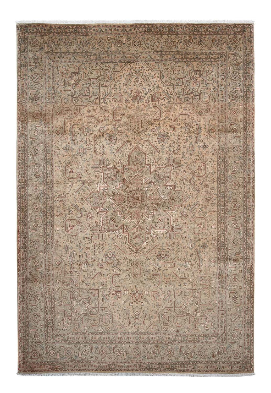 Perser Rug - Tabriz - Royal - 296 x 198 cm - light brown