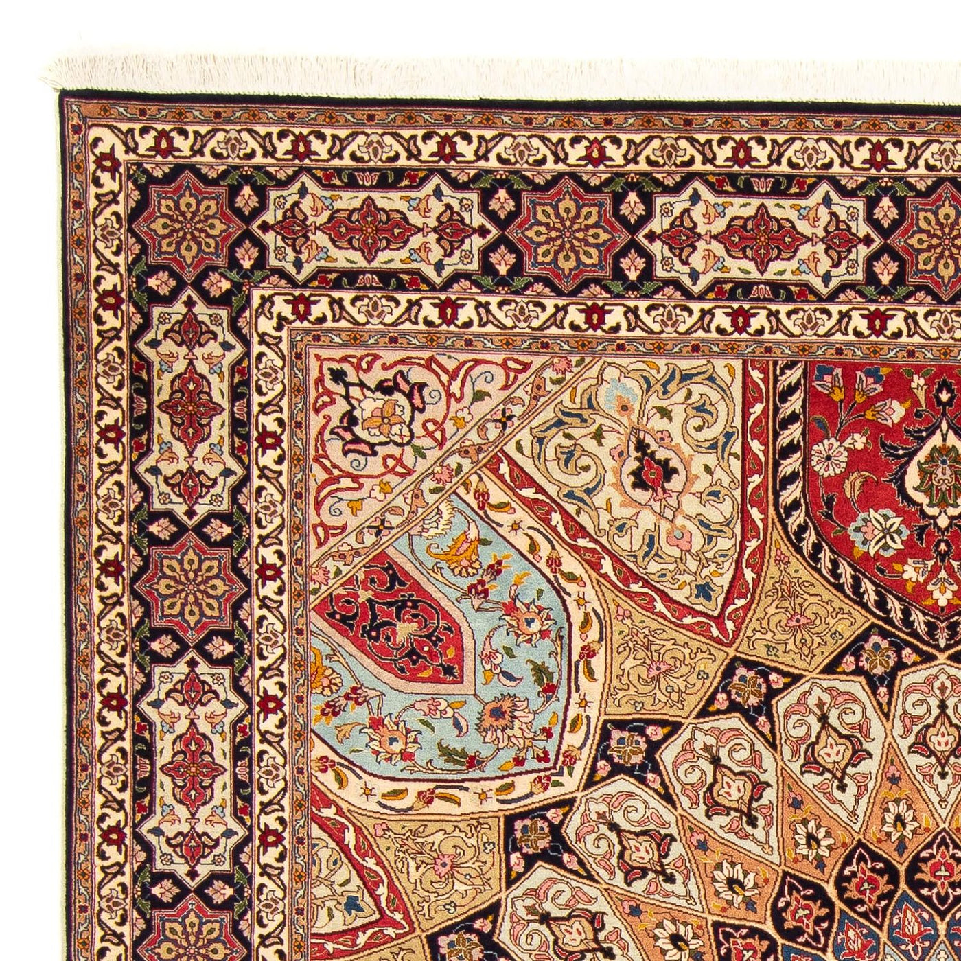 Täbriz - 50 Raj Teppich 246x205cm - Perserteppich
