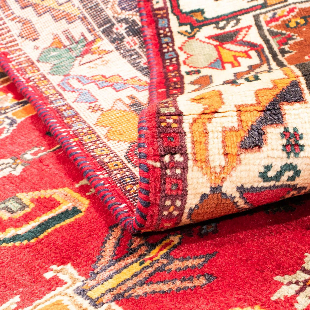 Perser Rug - Nomadic - 158 x 111 cm - red