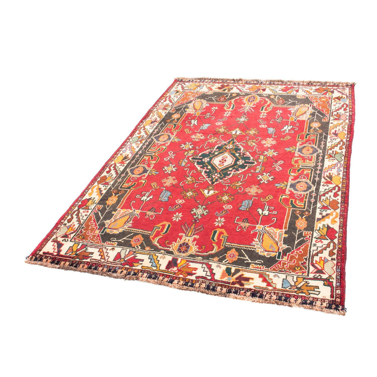Perser Rug - Nomadic - 158 x 111 cm - red
