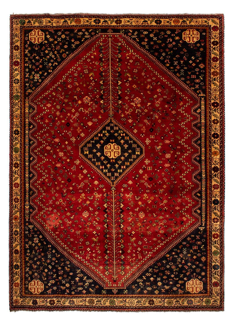 Perser Rug - Nomadic - 302 x 214 cm - dark red
