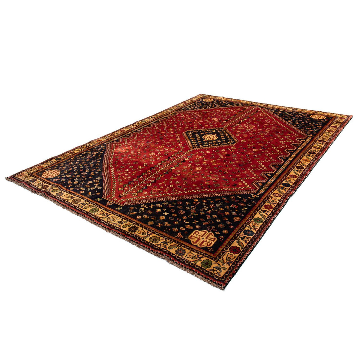 Perser Rug - Nomadic - 302 x 214 cm - dark red