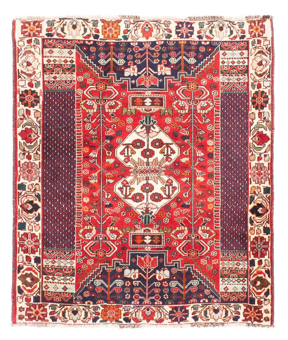 Perser Rug - Nomadic - 148 x 121 cm - red