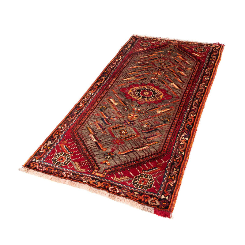 Runner Perser Rug - Nomadic - 168 x 80 cm - dark red