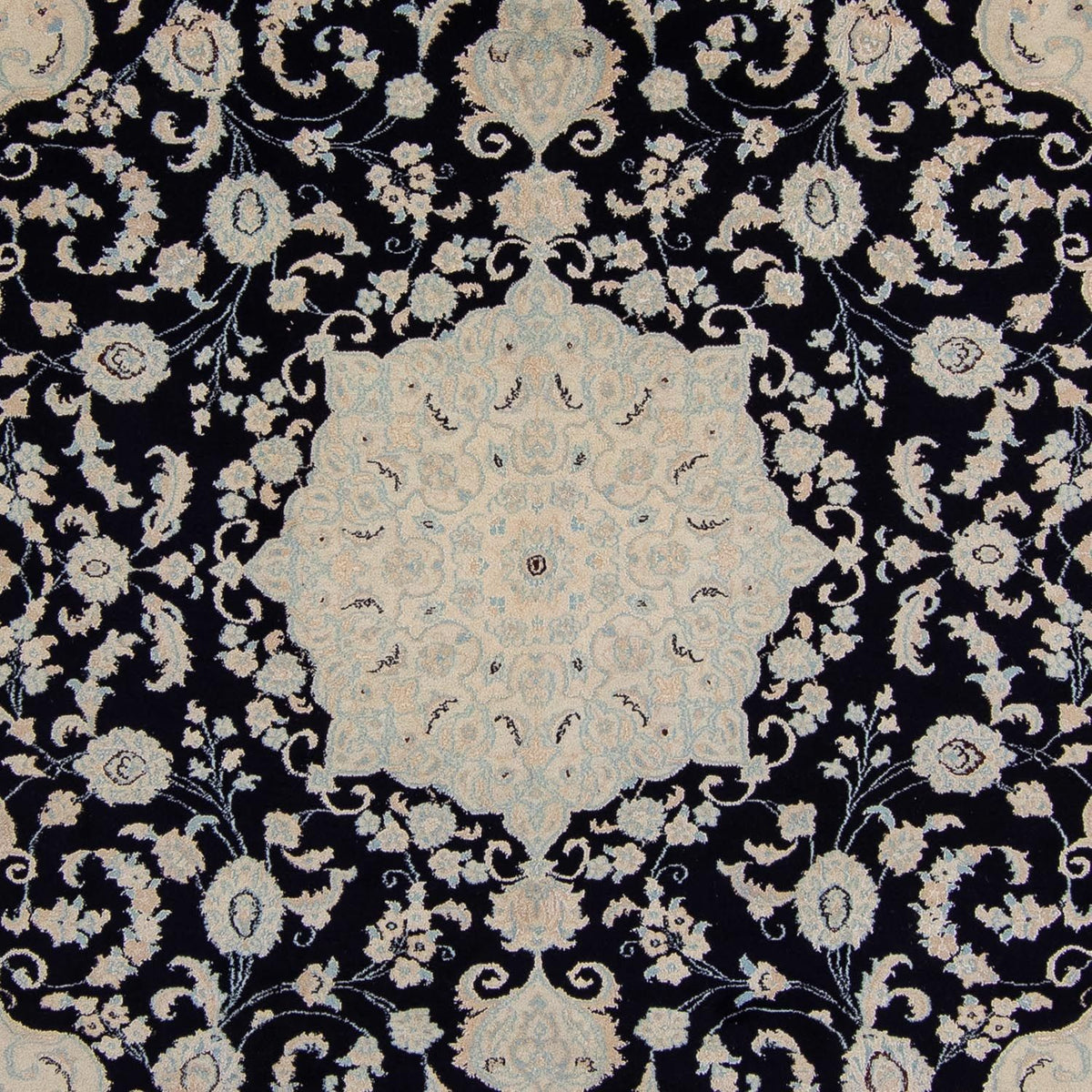 Perser Rug - Nain - 348 x 248 cm - dark blue